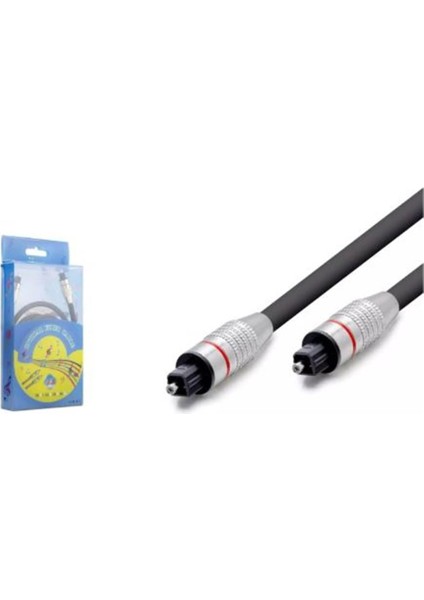 Hadron HDX7758 Fıber Optıcal Kablo Pvc 1.5m Siyah