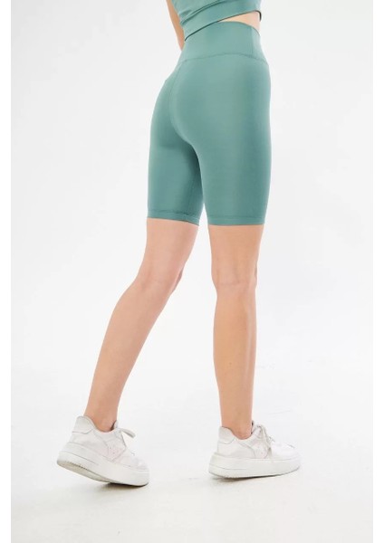 Biker Sporcu Şort - Mint Yeşil fırsatları