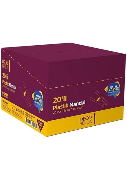 20 'li Plastik Mandal modelleri