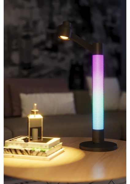 HFW002 Rgb Masaüstü Dekoratif Lamba - SIYAH-(5796) - N016J565-M17016 indirimleri
