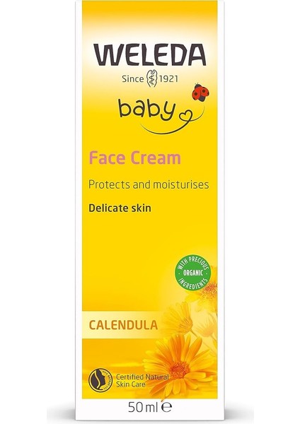 Calendula Organik Yüz Kremi 50 ml fiyatları