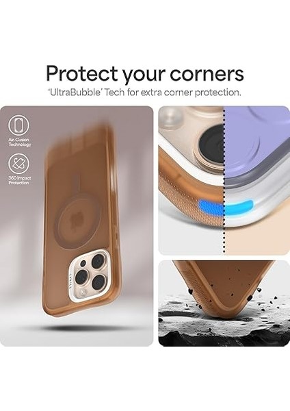 Ciel By Cyrıll iPhone 16 Pro Max Magsafe Kılıf Ultrasheer Mag Sararma Karşıtı Hava Kanalı Teknolojisi™ Askeri Sınıf Koruma Espresso Mat Kapak - ACS08246 fırsatları