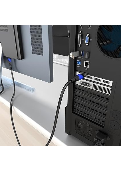 – 8k Displayport Kablo – 2m – Dp Kablosu, Almanya’da Geliştirilmiştir – 0,5-10M Arasında Mevcuttur (Pc/laptop Için Display Port Monitör Kablosu, 8K/4K@60Hz, 144Hz, Dolby Audio, Siyah) indirimleri