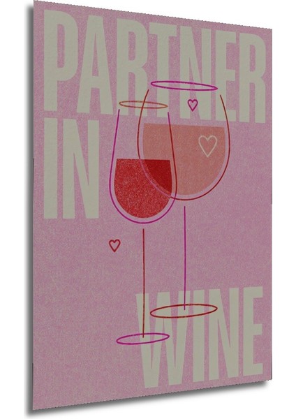 Dekoratif Ahşap Dikdörtgen Tablo Şarap Kadehleri Aşk modelleri