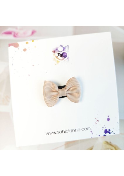 Mini Fiyonk Saçsız Bebek Tokası 3cmseyrek Saçlı Bebeklere Özel Toka