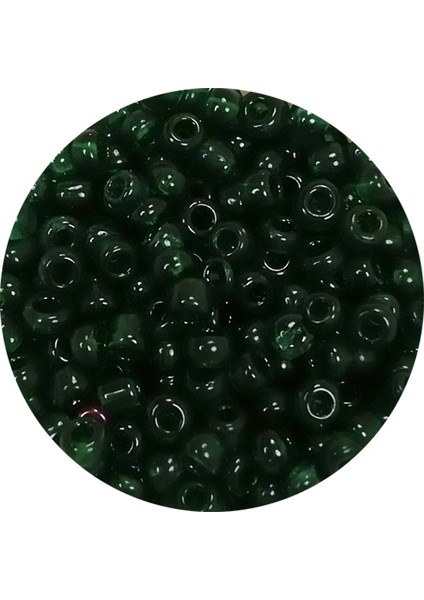 Litaetrend Dökme Cam Kum Boncuk (8/0) 3 mm - 60 Gram - Şeffaf Koyu Yeşil - BNC196 fiyatları