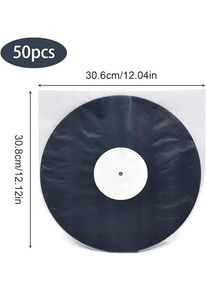 Plak Kılıfları Vinil Koruyucu Kılıflar Yarı Şeffaf Lp Iç Kılıflar Antistatik Vinil Plak Iç Kılıflar 30,5 cm Plaka Kılıfları Plaklar Için En Iyi Koruma, Şeffaf, 50 Stück, Vinil Koruyucu Kılıf fiyatları