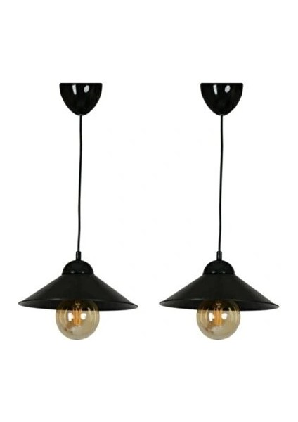 Ed Ufo Avize Tekli 2 Adet