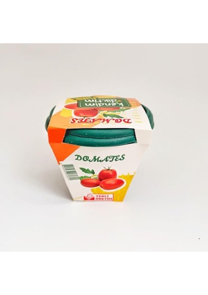 Bahçeci - Kendim Diktim Mini Saksıda Fidelik Dikim Seti - Domates