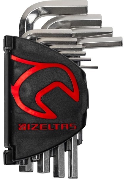 4900003112 Allen Anahtarlar, Krom, 12'li