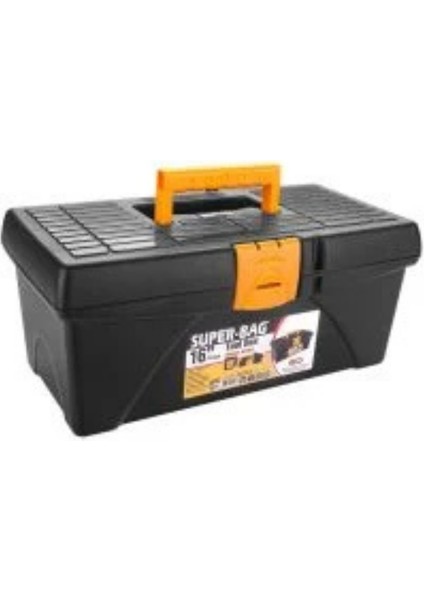 Takım Çantası 16 Inç (41 Cm) Kilitli Taşınabilir Çok Gözlü Alet Kutusu Ev Atölye Için Uygun