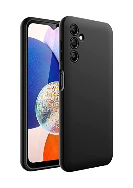 Happy A54 Uyumlu Içi Kadife Lansman Silicone Kılıf Şok Emici Full Kasa Koruma Sağlayan Kılıf (Siyah) modelleri