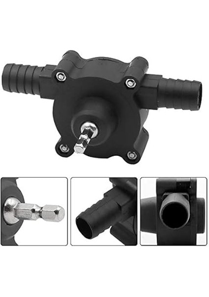 Konglyle Mini Elektrikli Güç Pompası Dizel Yağ Sıvı Su Kendinden Emişli Transfer Pompaları Hızlı Pompalama Hızı fırsatları