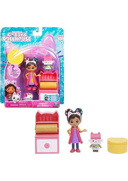 Dollhouse - Gabby’nin Sanat Atölyesi - Kedi/tweety Paketi