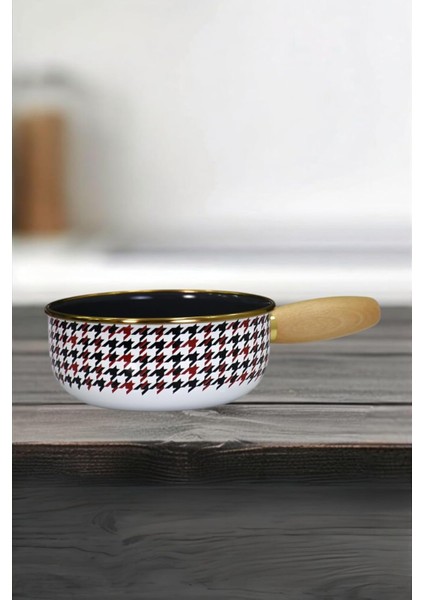 Red Ahşap Kulplu Mini Tava