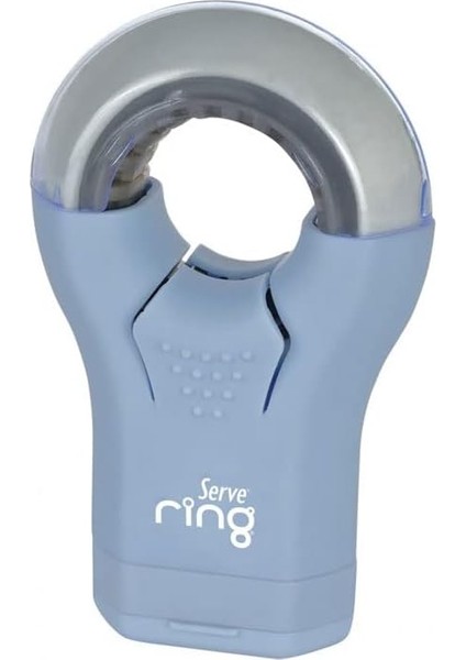 Ring Silgili Kalemtras Gok Mavi Tekli