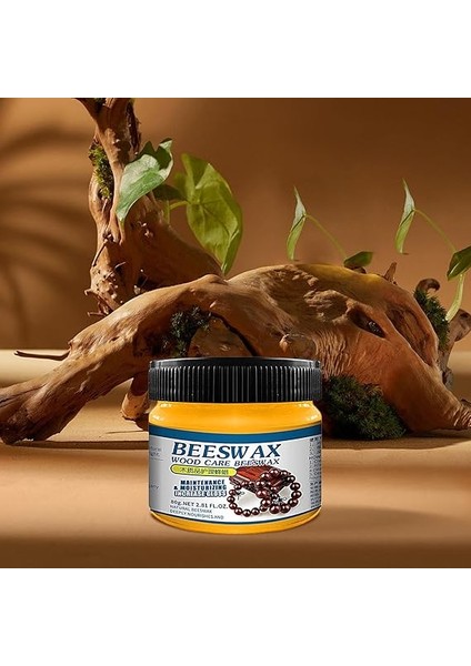 Balmumu Mobilya Cilası | Mobilya Cilası - Döşeme Masaları Sandalyeler Ev Mobilyaları Için Dolaplar Koruma ve Bakım 1 Adet Ahşap Balmumu ve Sünger Yılbaşı Hediyeleri modelleri