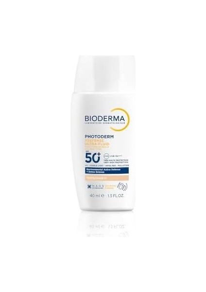 Bioderma Photoderm Xdefense SPF50+ Tüm Cilt Tipleri Antioksidan Etkili Güneş Kremi Very Light 40 ml