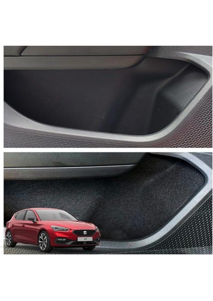 Design Seat Leon Mk4 Konfor Seti̇ Eşya Saklama Cepleri Için Kumaş Kaplama Ses Izolasyon Amaçli Ürün (Donanım "style")