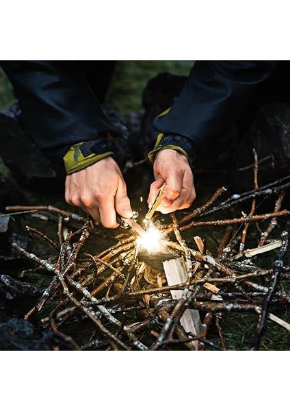 Ateş Başlatma Çubuğu ve Güvenlik Düdüğü Siyah indirimleri