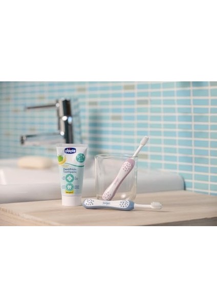 Chicco Diş Fırçası, 6-36 Ay, Mavi modelleri