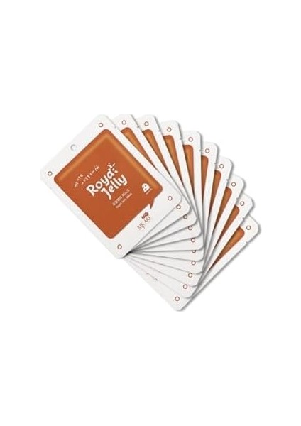 Mjcare On Royal Jelly Mask - Arı Sütü Içeren Maske 10&apos;lu