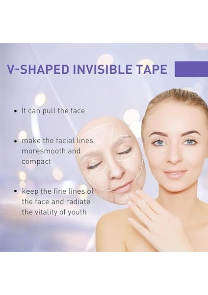 Ankanorm Yüz Yogası Gerdirme Bandı, Kırışıklıklar Göz Gıdı Boyun Için Gerdirme Aparatı, Elastik Yüz Gerdirme (40 Adet) modelleri