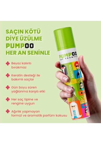 Pumpoo Dry Shampoo - Amazon
