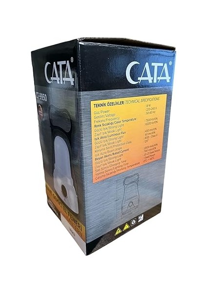 CT-9950 Gemici El Feneri/ışıldak/şarjlı Lamba Gae, Standart indirimleri