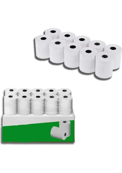 Termal Pos Rulo 56mm x 16M Kağıt Termal Yazıcı ve Yazar Kasa Için Uyumlu Net Kalıcı Baskı 10 Adet indirimleri