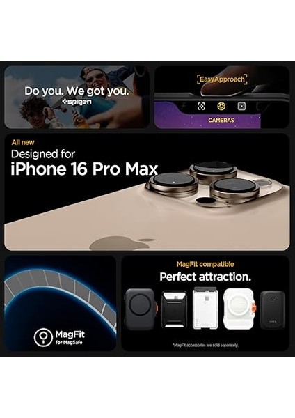 iPhone 16 Pro Max Ince Magsafe Kılıf Ultra Hybrid Sararma Karşıtı Duraclear™ Hava Kanalı Teknolojisi™ Askeri Sınıf Koruma Magfit Frost Clear Mat Kapak - ACS08002 modelleri