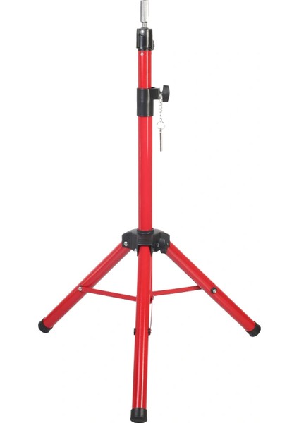 Kuaför Eğitim Mankeni Için Metal Tripod - Kırmızı + Taşıma Çantası fırsatları