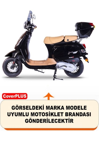 Falcon Cooper 50 Branda Motosiket Brandası (Gri Renk) Motor Örtüsü Çadır Su Geçirmez Motosiklet Kılıfı Motor Brandası fiyatları