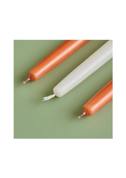 Şamdan 3&apos;lü Mum Kiremit (25X2 Cm) fiyatları