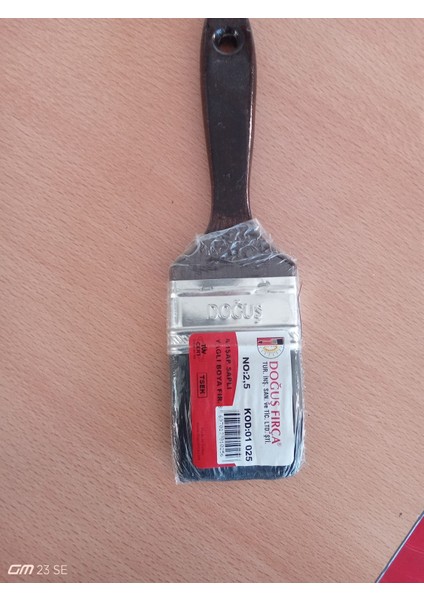 Ahşap Saplı Yağlı Boya Fırça No:2,5 Doğuş