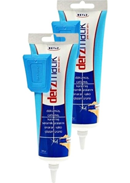 Beyaz Derz Dolgu Gaga Uç 380 gr 2'li Set