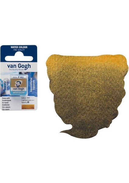 Van Gogh 1/2 Tablet Sulu Boya 803 Deep Gold