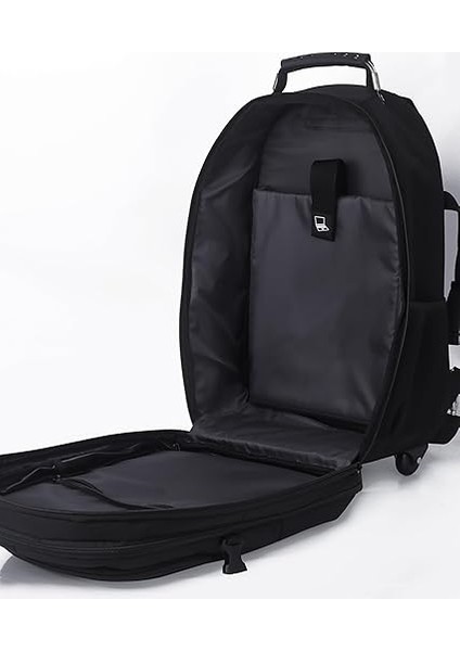 Vıp Travel Serisi Tekerlekli Trolley 17,3,15,6,14 Uyumlu Sırt Laptop Çantası - Siyah modelleri