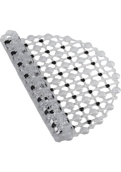 Home 63X35 cm Vantuzlu Banyo ve Duşakabin Paspası – Silikon Vakumlu Kaymaz Zemin Paspası, Su Geçirmez Duş Paspası, Güvenli ve Konforlu Kullanım