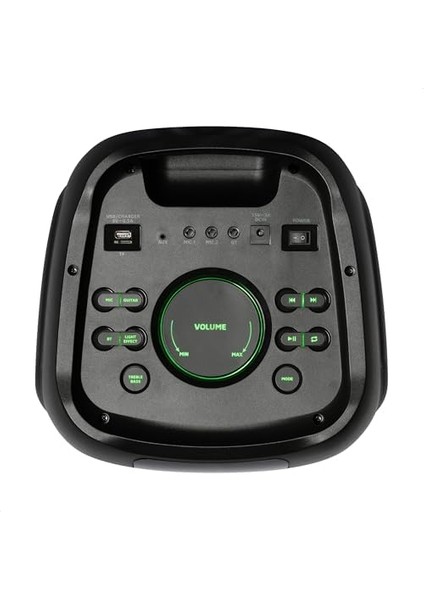 - Wave8 - 2 Adet 8 Inç (20,3 Cm) Hoparlör, 600W,, USB ve Microsd’li - Wave LED Efekti, Tws Kablosuz Bağlantı - Siyah modelleri