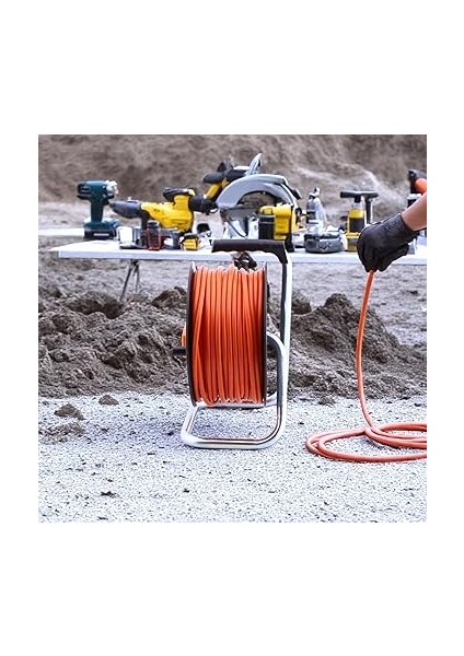 Cca Uzatma Kablosu 3x2.5 mm 30 Metre 4 Prizli Monofaze Termal Sigortalı Plastik Seyyar indirimleri