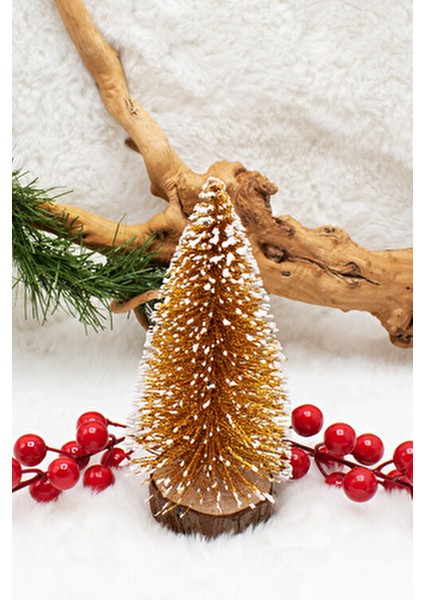 Mini Kırmızı Çam Ağacı 15 cm Noel Süsü Ev Dekoru İçin Şık Seçenek fiyatları