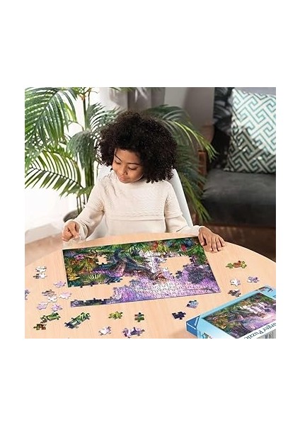 128921 Dinozorlar Çocuk Puzzle, 200 Parça fırsatları