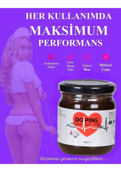 Abuşifa Bitkisel Doping Bitkisel Performans Macunu 240GR
