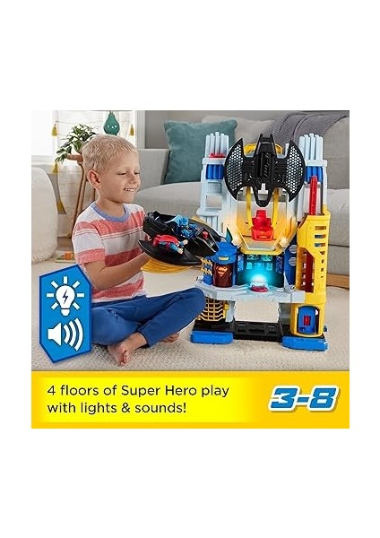 Imaginext Dc Super Friends™ Ultımate Headquarters™ Macera Seti Imaginext Dc Super Friends™ultimate Hq Macera Seti Batman Figürü, 10 Parçalık Okul Öncesi Oyuncak HNW08 fiyatları
