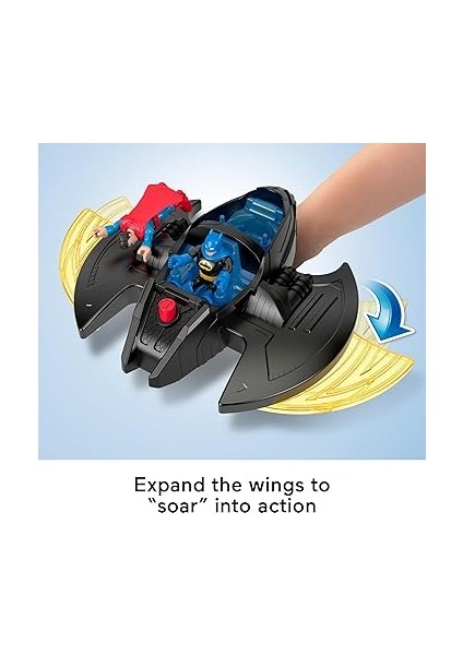 Imaginext Dc Super Friends™ Ultımate Headquarters™ Macera Seti Imaginext Dc Super Friends™ultimate Hq Macera Seti Batman Figürü, 10 Parçalık Okul Öncesi Oyuncak HNW08 fırsatları