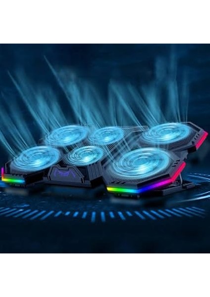 F12-1 Black 2600RPM Yüksek Devirli Fan Gaming Laptop Soğutucu Stand fiyatları