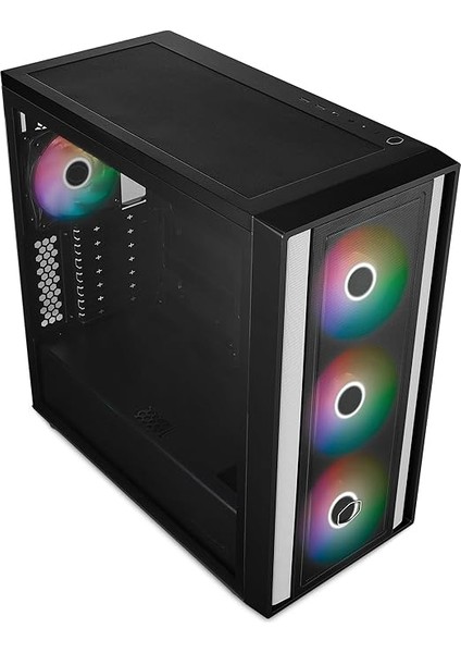 Master Masterbox 600 E-Atx Mediatorre - Anakart Gizli Bağlantı & Radyatör 420 Mm, Argb Pwm Fanları 3 x 140 mm & 1 x 120 Mm, Temperli Cam, Usb3.2 GEN2X2 Tip-C fırsatları