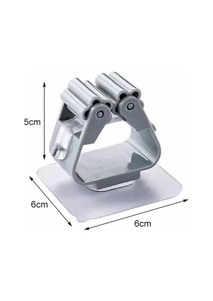 Duvara Monte Mop Paspas Tutucu 4 Adet modelleri
