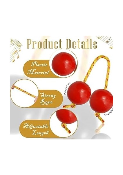 2 Çift Ritmik Top Seti Aslatua Shaker Enstrüman Çıngırak Seti Çocuklar Yetişkinler Düğünler Partiler Için Müzik Sınıfı Sarı modelleri